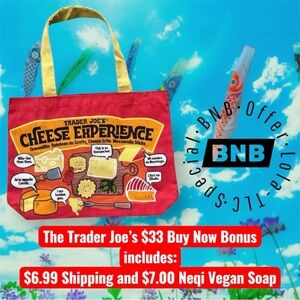 🆕Trader Joe’s Cheese-Themed Tote Bag